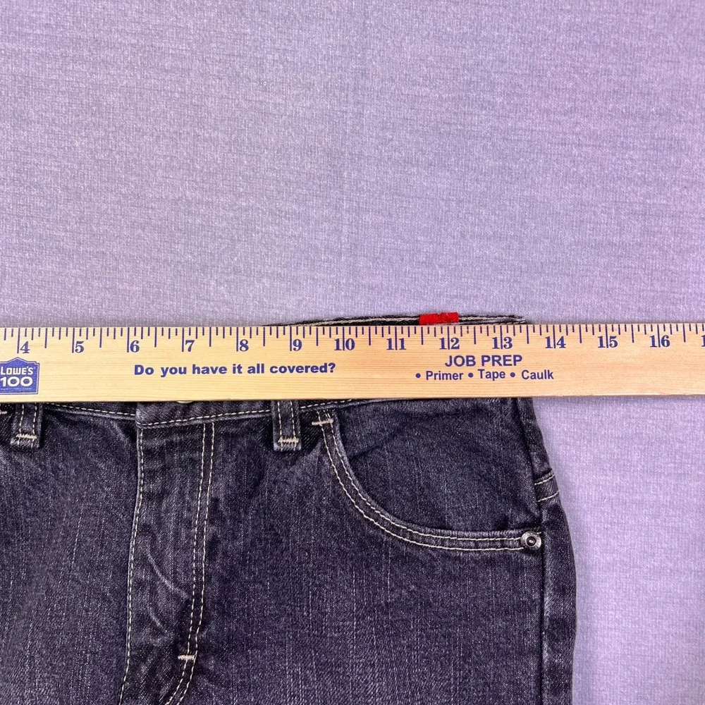 Wrangler Regular Fit Adjustable Waist Jeans Kids Size 14 Black Denim